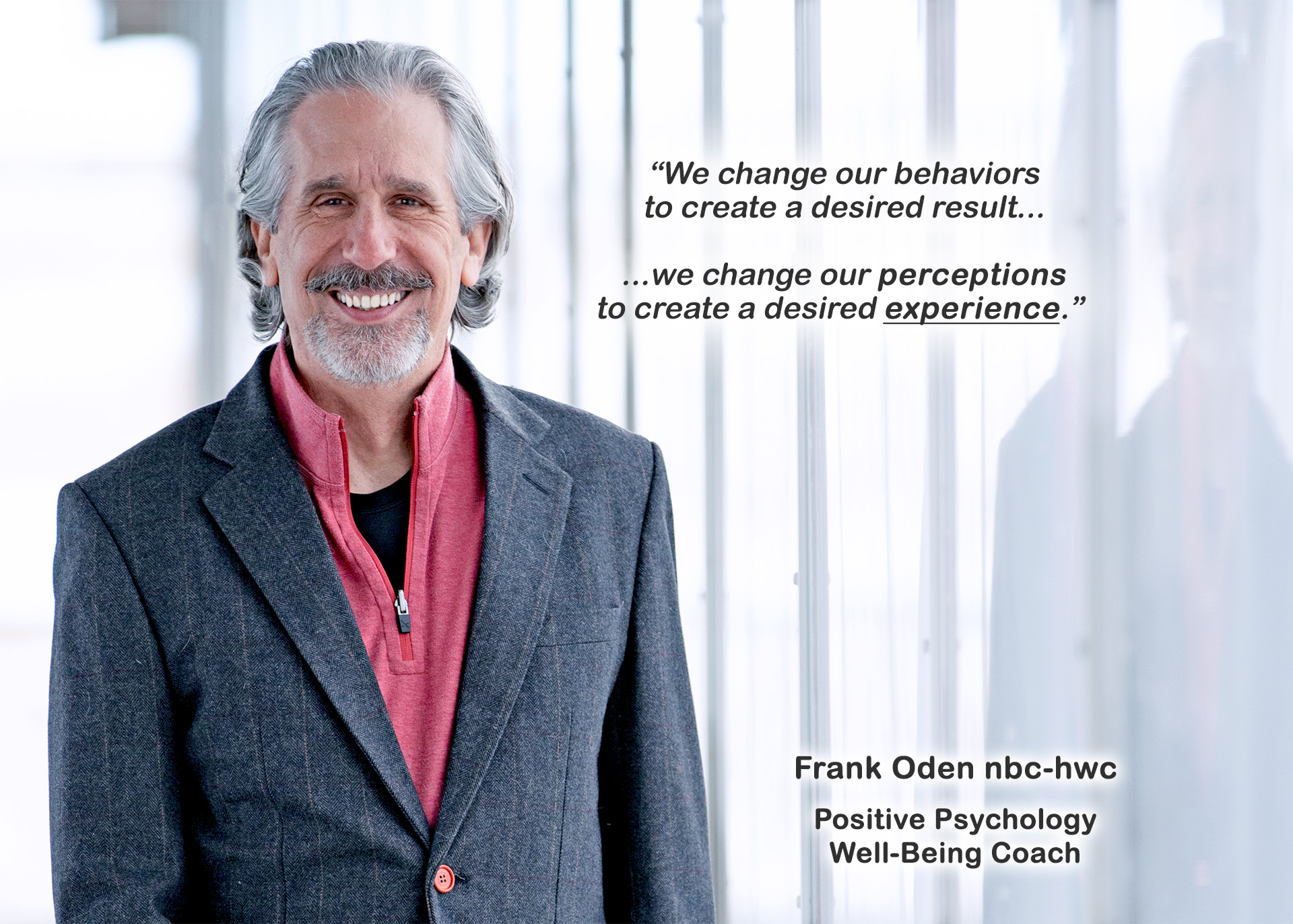 Frank Oden,Positive Psychology Coach